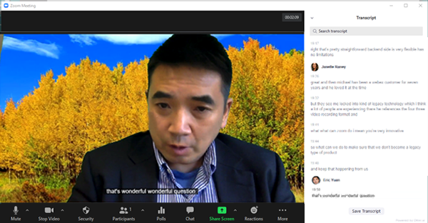 Zoom Live Automated Captions and Transcriptions | IT@Cornell